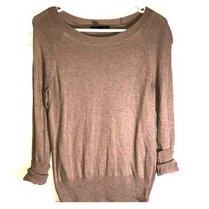 Long sleeve brown sweater